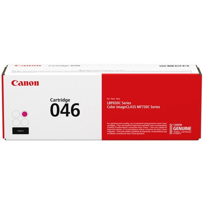 Canon 046 High Yield Laser Toner Cartridge - Magenta Pack - 1252C001