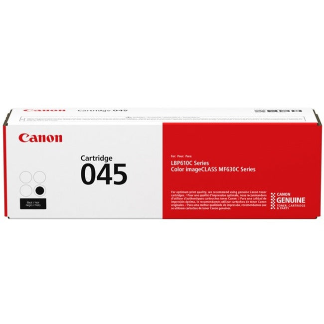 Canon 045 Original Standard Yield Laser Toner Cartridge - Black - 1 / Pack - 1242C001