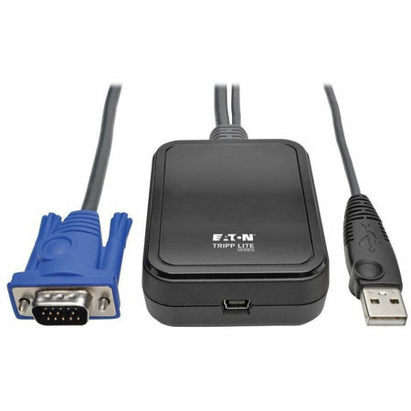 Tripp Lite by Eaton KVM Console to USB 2.0 Portable Laptop Crash Cart Adapter with File Transfer and Video Capture 1920 x 1200 @ 60 Hz - B032-VU1