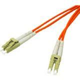 C2G 10m LC-LC 50/125 Duplex Multimode OM2 Fiber Cable - Orange - 33ft - 33036