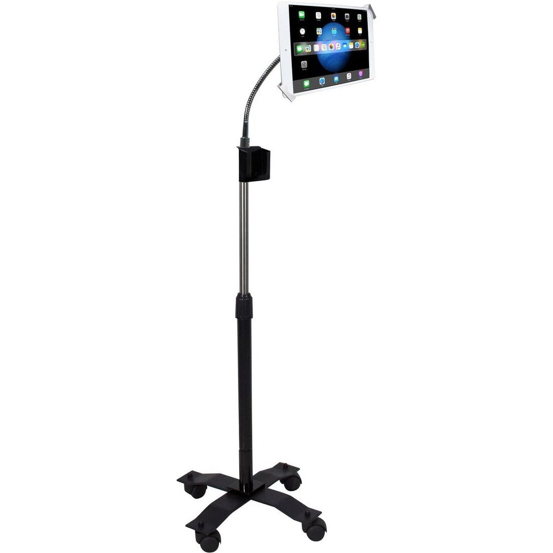 CTA Digital Compact Security Gooseneck Floor Stand 7-13" Inch Tablets - PAD-SCGS