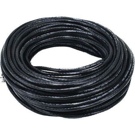 Monoprice Cat5e 24AWG UTP Ethernet Network Patch Cable, 100ft Black - 2164