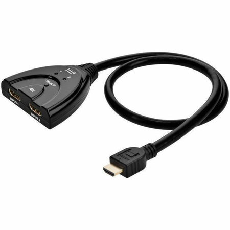 Monoprice Blackbird 4K60 2x1 Video Switch with HDMI Pigtail, HDCP 2.2 - 8147