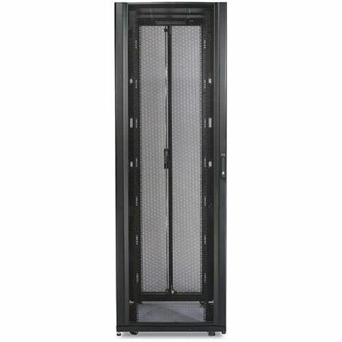 [TAA, BAA_COTS] APC NetShelter SX, Server Rack Enclosure, 45U, Shock Packaging, 2000 lbs, Black, 2124H x 750W x 1070D mm - AR3155SP