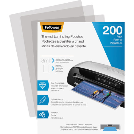 Fellowes Letter-Size Thermal Laminating Pouches - 5743401