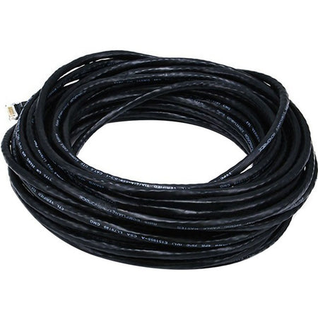 Monoprice Cat5e 24AWG UTP Ethernet Network Patch Cable, 50ft Black - 2158