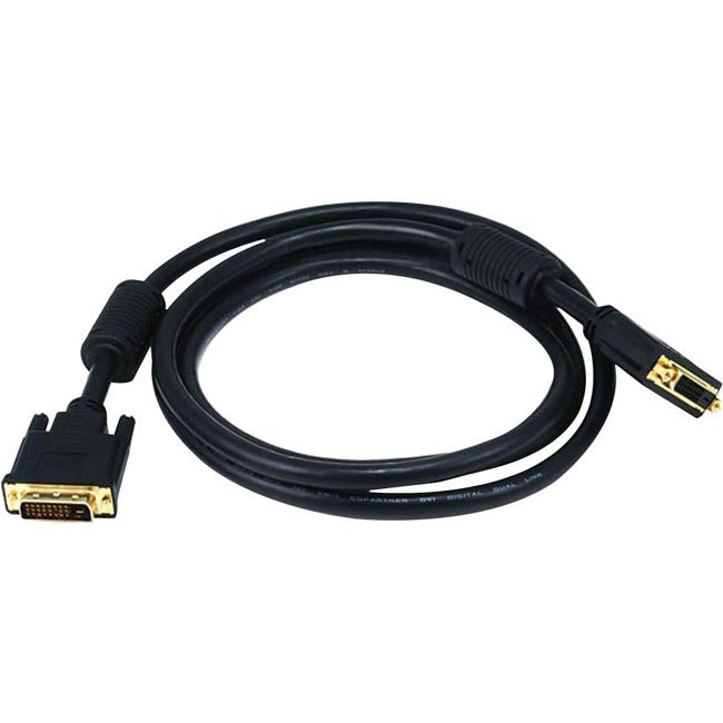Monoprice 6ft 28AWG Dual Link DVI-D M/F Extension Cable - Black - 3546