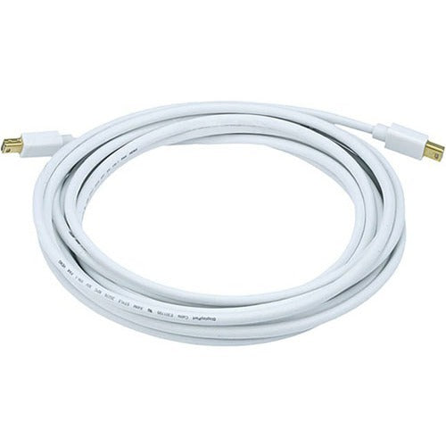 Monoprice 15ft 32AWG Mini DisplayPort Cable - White - 5993