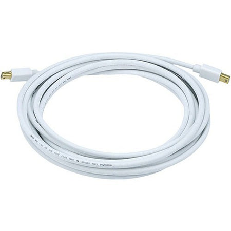 Monoprice 15ft 32AWG Mini DisplayPort Cable - White - 5993