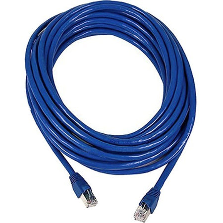 Monoprice Cat6A 26AWG STP Ethernet Network Patch Cable, 30ft Blue - 8603