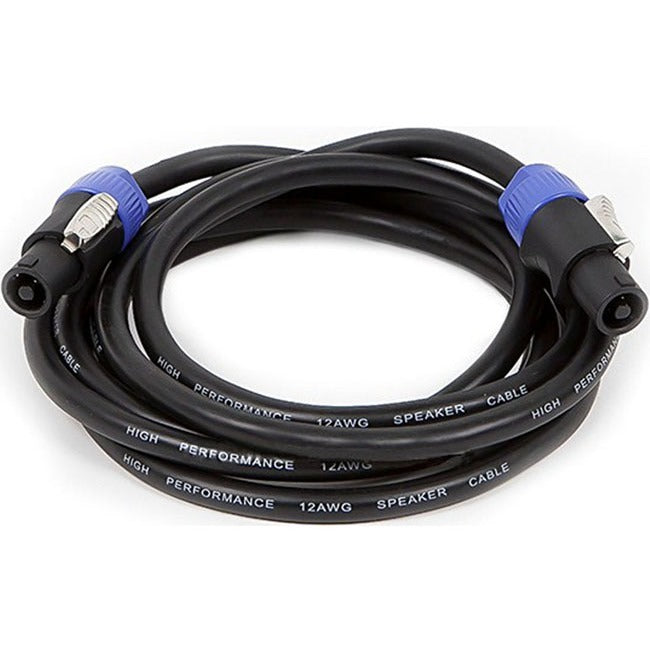 Monoprice 10ft 2-conductor NL4 Female to NL4 Female 12AWG Speaker Twist Connector Cable - 8769