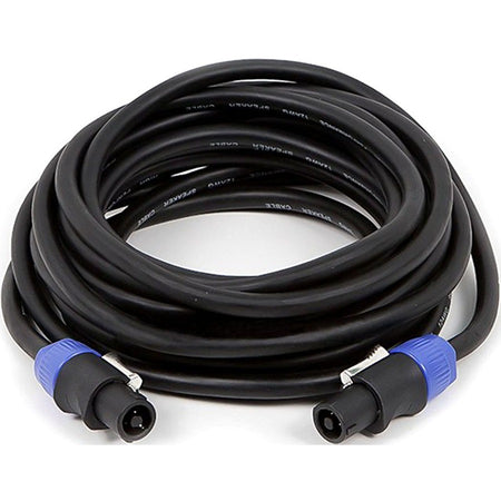 Monoprice 25ft 2-conductor NL4 Female to NL4 Female 12AWG Speaker Twist Connector Cable - 8770