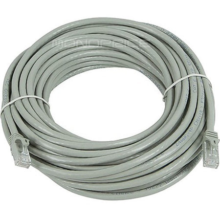 Monoprice FLEXboot Series Cat6 24AWG UTP Ethernet Network Patch Cable, 50ft Gray - 9802
