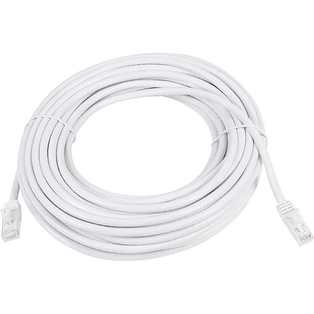 Monoprice FLEXboot Series Cat5e 24AWG UTP Ethernet Network Patch Cable, 50ft White - 11348