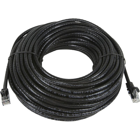 Monoprice FLEXboot Series Cat5e 24AWG UTP Ethernet Network Patch Cable, 75ft Black - 11364