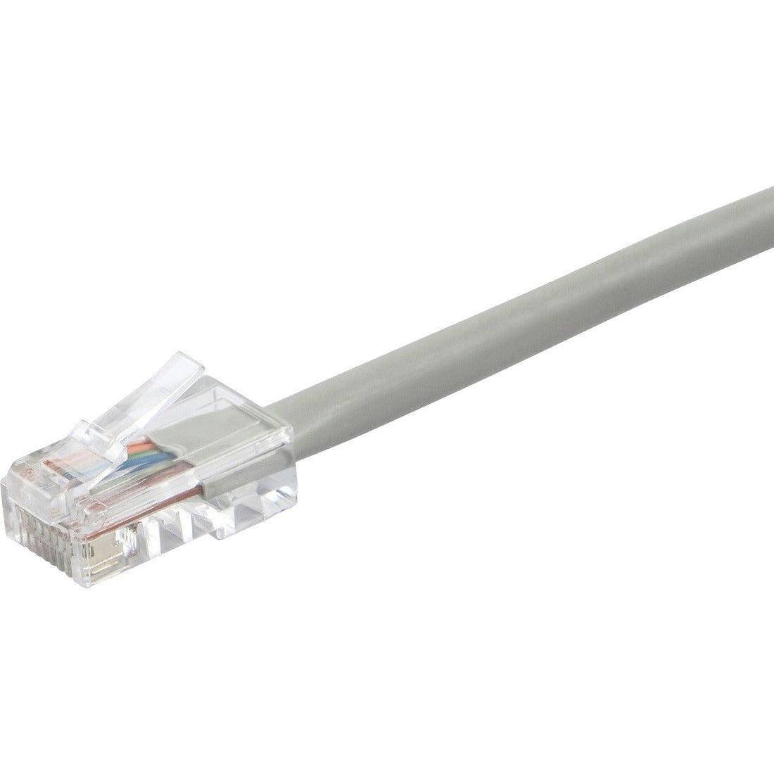 Monoprice ZEROboot Series Cat6 24AWG UTP Ethernet Network Patch Cable, 50ft Gray - 13297