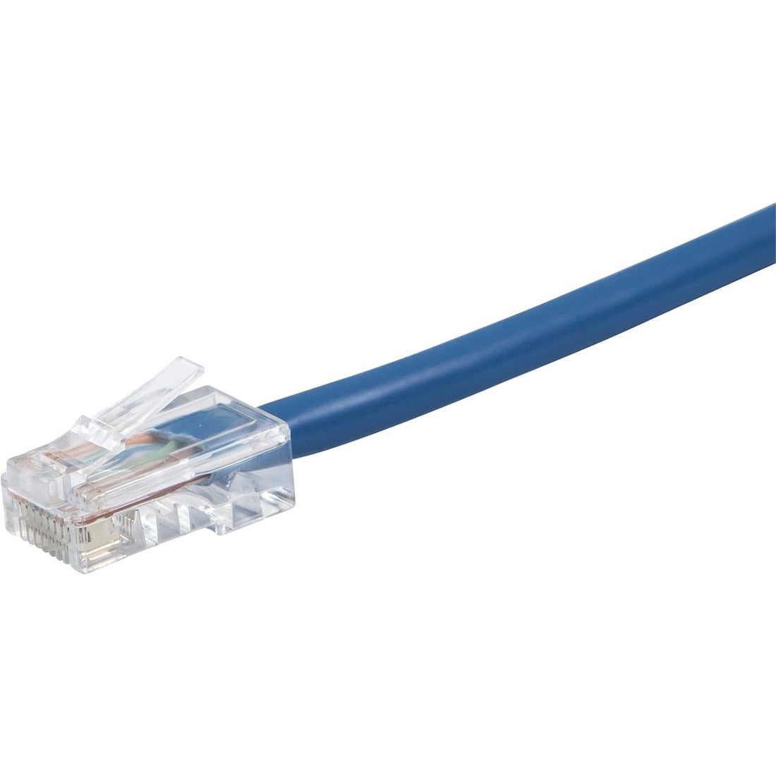 Monoprice ZEROboot Series Cat6 24AWG UTP Ethernet Network Cable, 50ft Blue - 13414