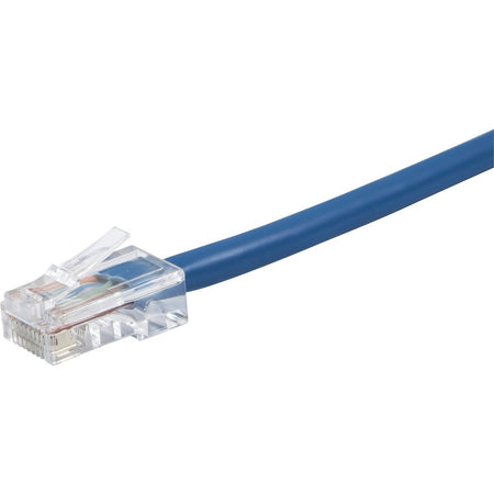 Monoprice ZEROboot Series Cat6 24AWG UTP Ethernet Network Cable, 50ft Blue - 13414