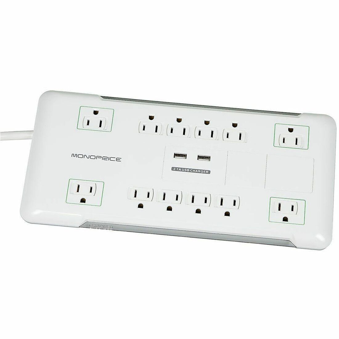 Monoprice 9203 12-Outlets Surge Suppressor/Protector - 9203