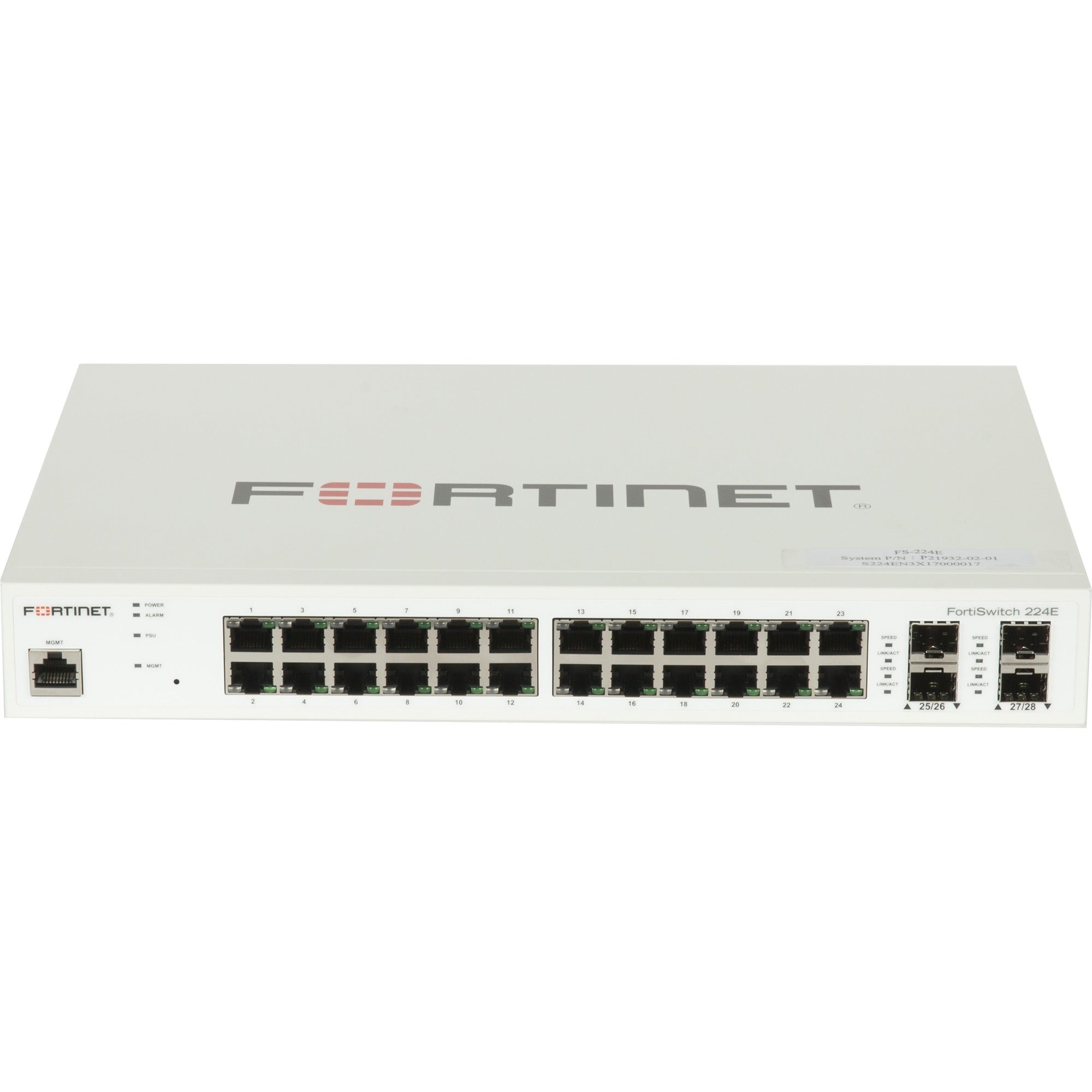 Fortinet FortiSwitch FS-224E Ethernet Switch - FS-224E