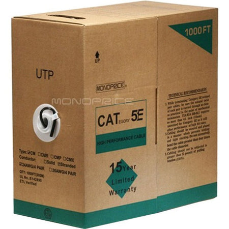 Monoprice Cat. 5e UTP Network Cable - 886