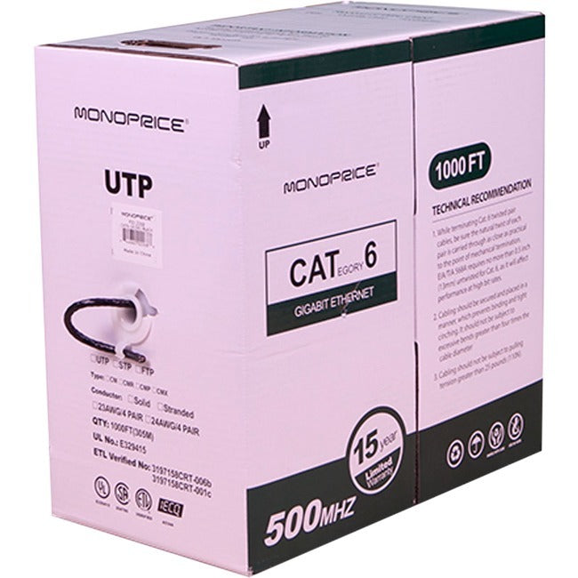 Monoprice Cat. 6 UTP Network Cable - 2268