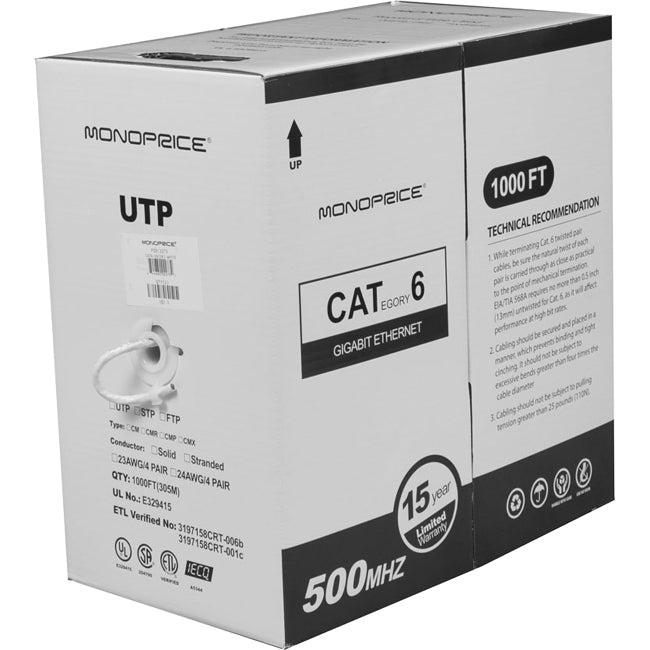 Monoprice Cat. 6 UTP Network Cable - 2273