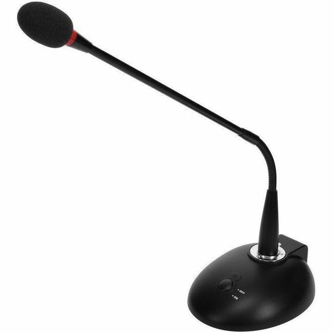 Monoprice 14891 Wired Condenser Microphone for Conferencing, Paging, Meeting Room, Public Address - 14891