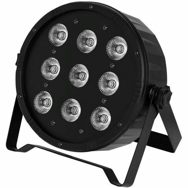 Stage Right 9x10W Quad LED Flat PAR RGBW Stage Wash Light 90W Output - 612749