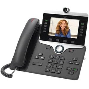 Cisco 8865 IP Phone - Refurbished - Bluetooth, Wi-Fi - Wall Mountable - Charcoal - CP-8865-K9-RF