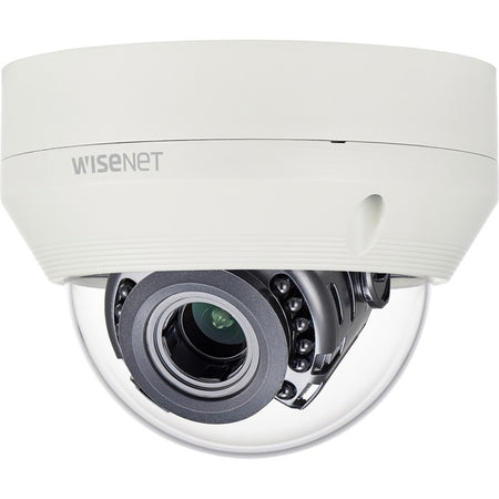 Wisenet HCV-6080R 2 Megapixel Indoor/Outdoor Full HD Surveillance Camera - Color - Dome - Ivory - HCV-6080R