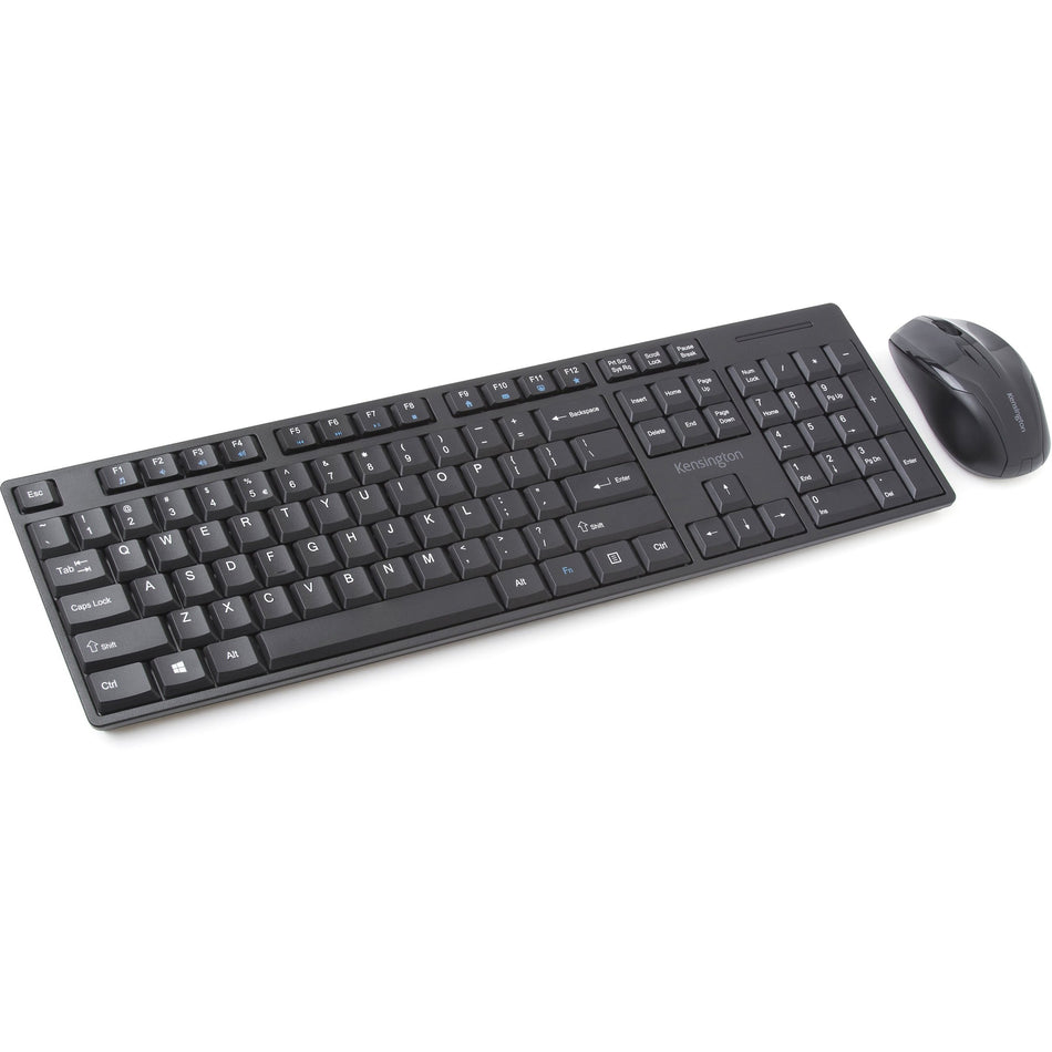 Kensington Pro Fit Wireless Desktop Set - Black - K75230US