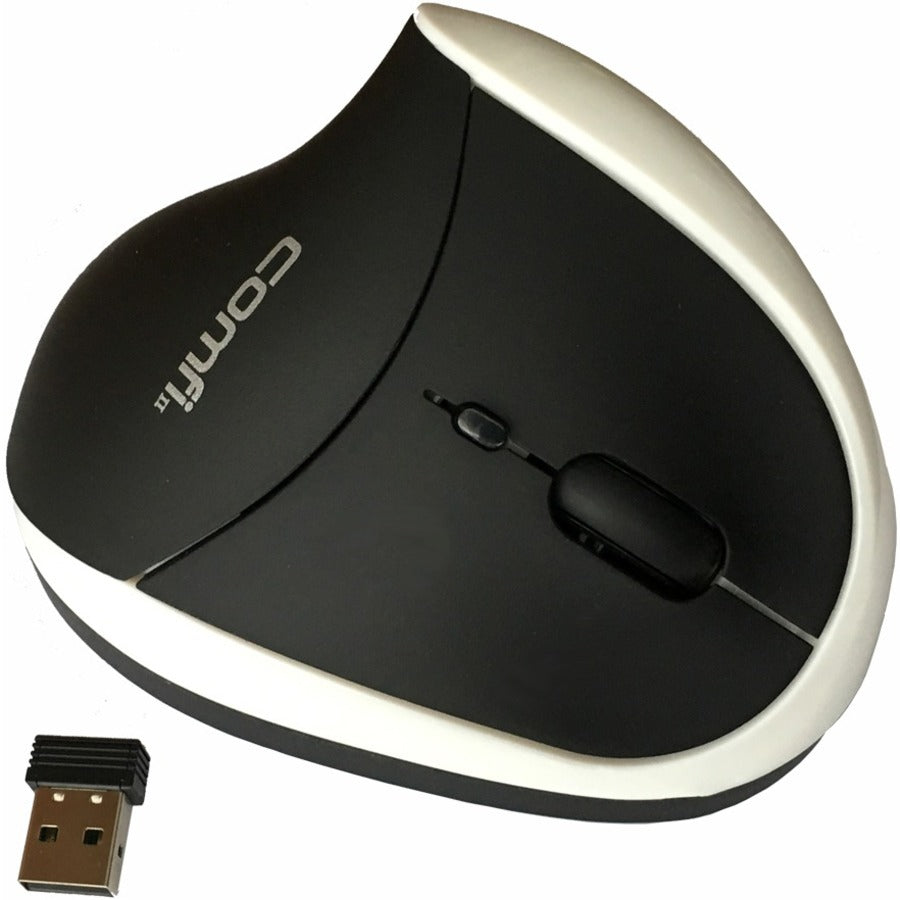 COMFI II WIRELESS ERGONOMIC COMPUTER MOUSE WHITE - EM011-WW