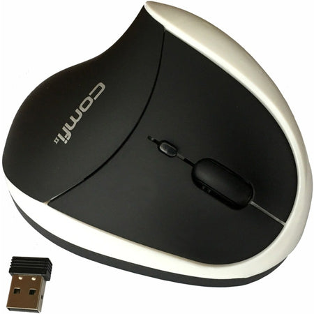 COMFI II WIRELESS ERGONOMIC COMPUTER MOUSE WHITE - EM011-WW