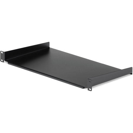 StarTech.com 1U Server Rack Cabinet Shelf - Fixed 10" Deep Cantilever Rackmount Tray for 19" Data/AV/Network Enclosure w/cage nuts, screws - CABSHELF1U10