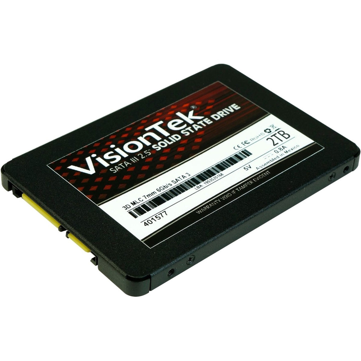 VisionTek 2TB 3D MLC 7mm 2.5" SSD - 900982