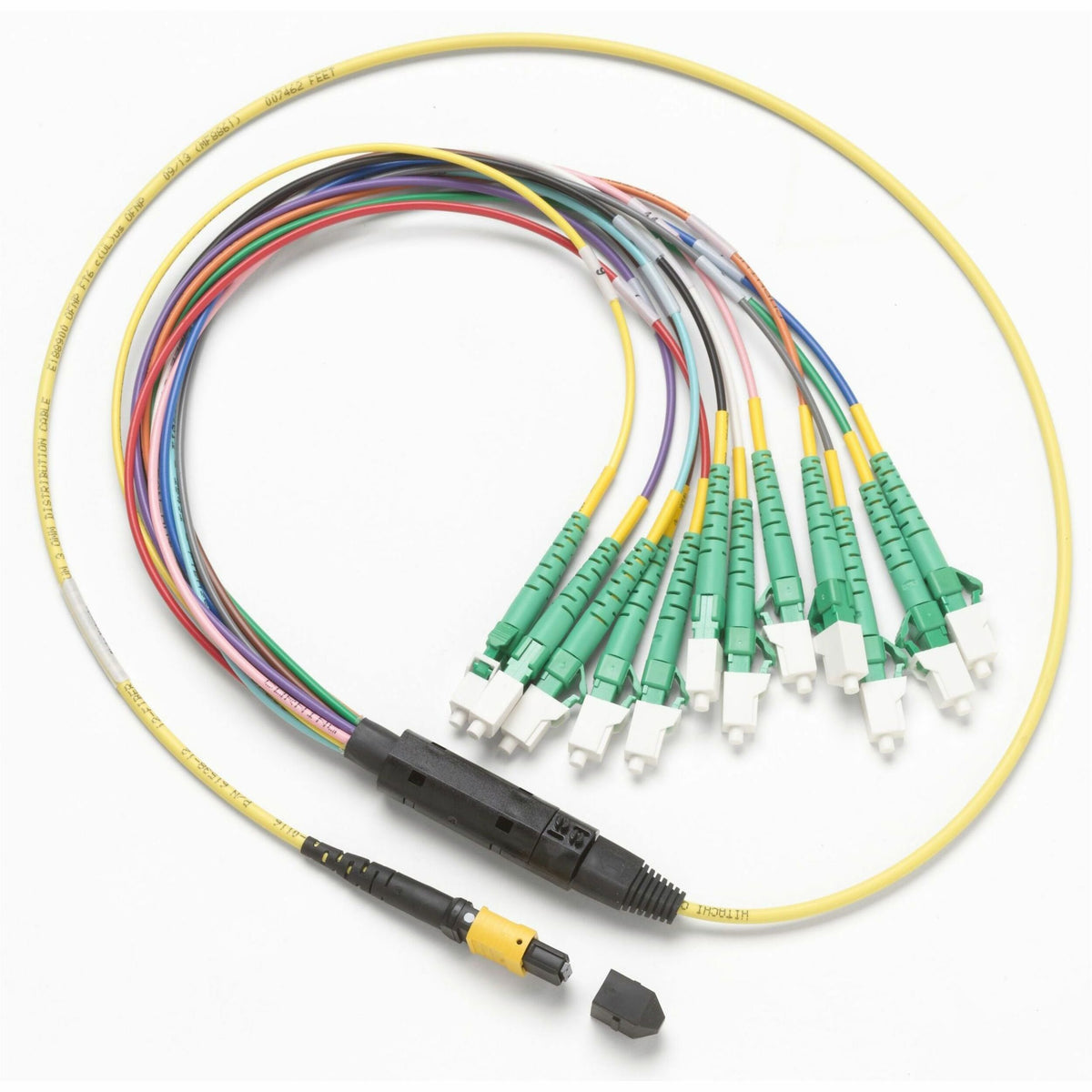 Fluke Networks Fiber Optic Network Cable - SBKC-MPOAPCU-LCAP