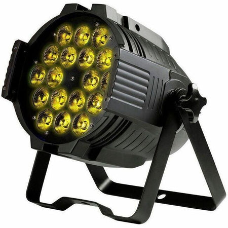 Stage Right 18x 18W HEX LED PAR RGBAW+UV DMX Stage Wash Light - 612788