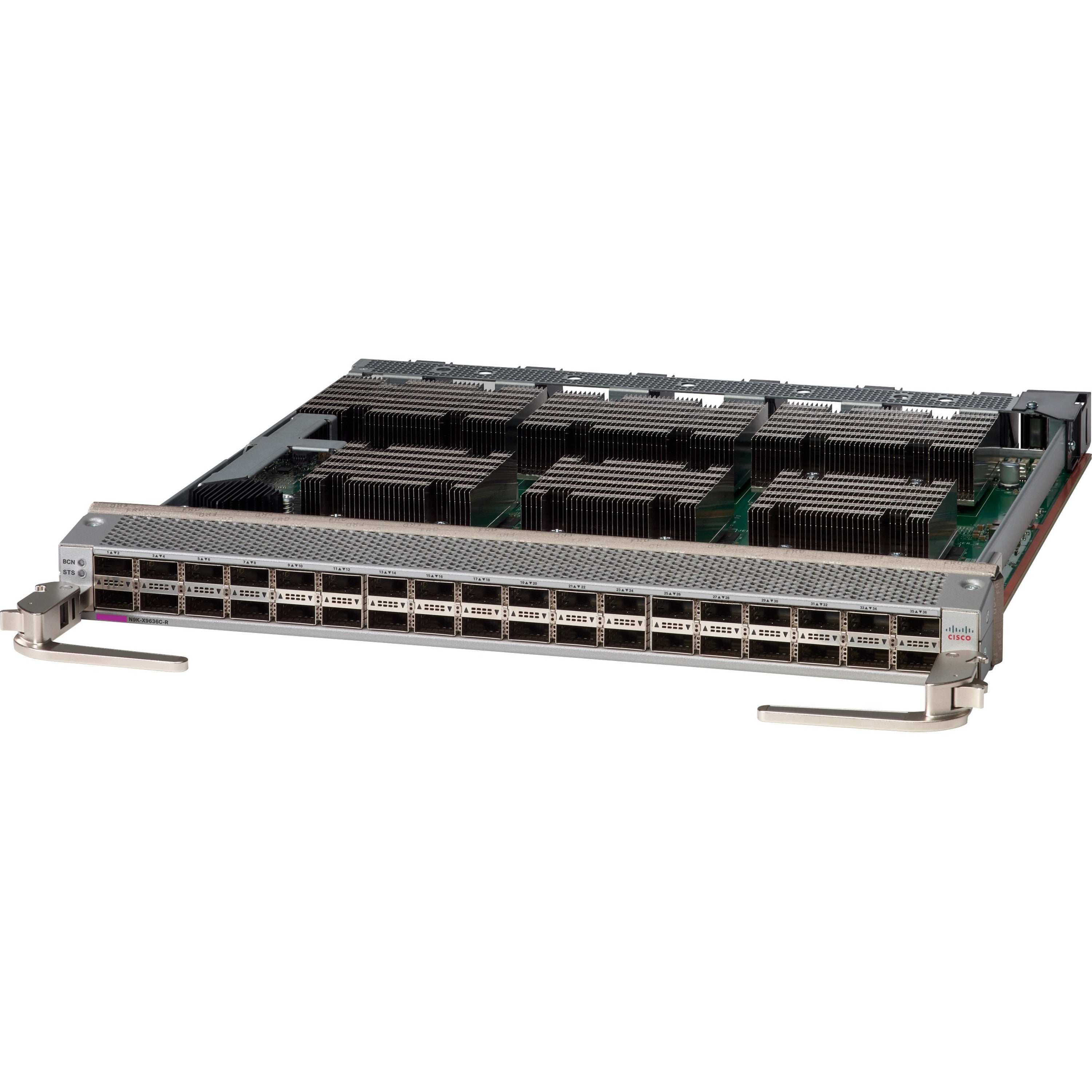 Cisco 36-port 100 Gigabit Ethernet QSFP28 Line Card - N9K-X9636C-R