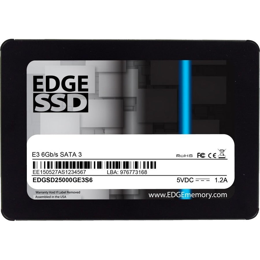 EDGE E3 2 TB Solid State Drive - 2.5" Internal - SATA (SATA/600) - TAA Compliant - PE253547