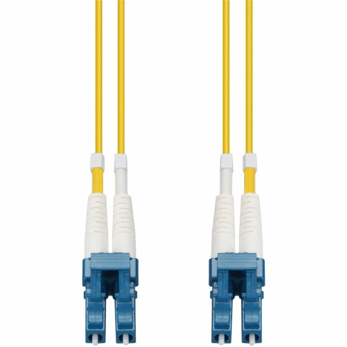 AddOn 75m LC to LC Yellow OS2 Duplex OFNR (Riser-Rated) SMF Fiber Patch Cable - ADD-LC-LC-75M9SMF