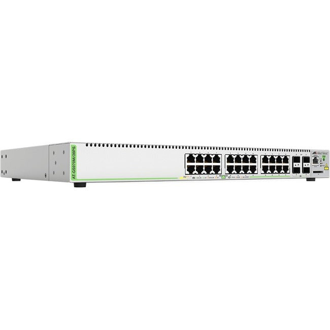 Allied Telesis Managed Gigabit Ethernet Switch - AT-GS970M/28PS-10