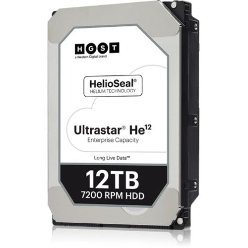 HGST Ultrastar He12 HUH721212AL4204 12 TB Hard Drive - 3.5" Internal - SAS (12Gb/s SAS) - 0F29562