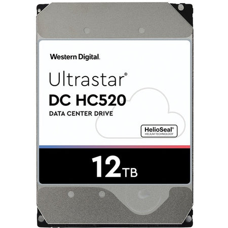 Western Digital Ultrastar DC HC520 HUH721212ALE604 12 TB Hard Drive - 3.5" Internal - SATA (SATA/600) - 0F30146