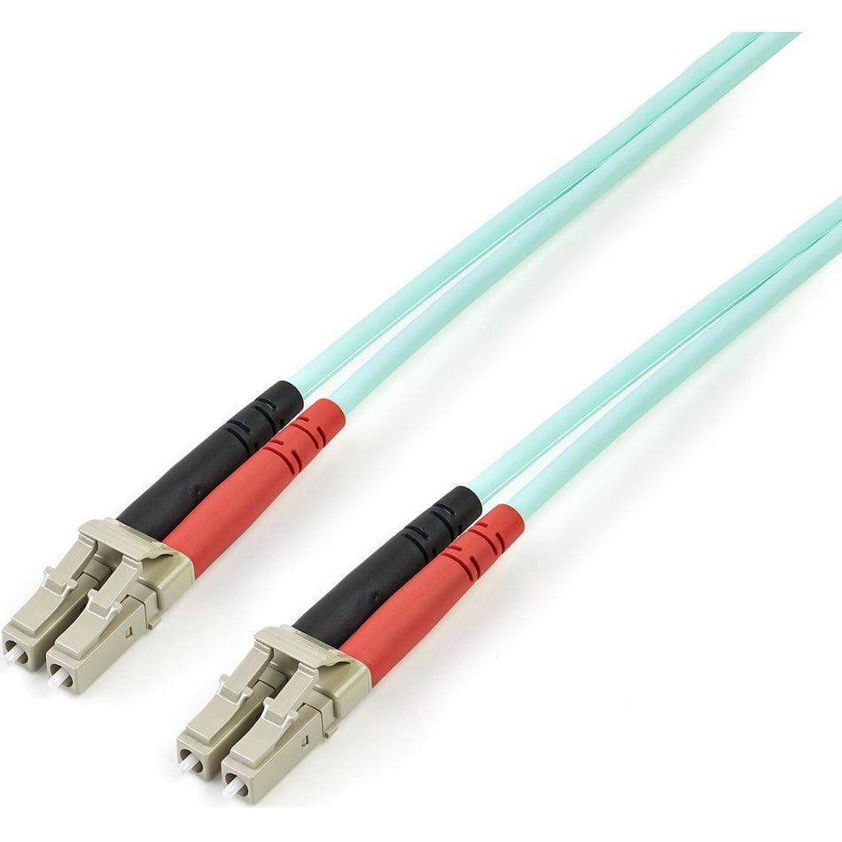 StarTech.com 3m (10ft) LC/UPC to LC/UPC OM4 Multimode Fiber Optic Cable, 50/125&micro;m, 100G, Low Insertion Loss, LSZH Fiber Jumper Cord - 450FBLCLC3