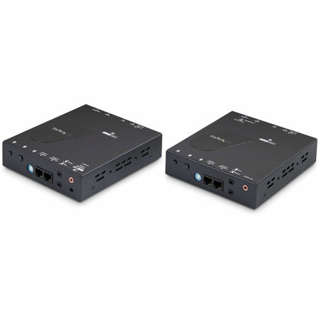 StarTech.com 4K HDMI over IP Extender Kit with Video Control App, Scalable AV over IP with support for AVoIP Video Wall, TAA Compliant - ST12MHDLAN4K