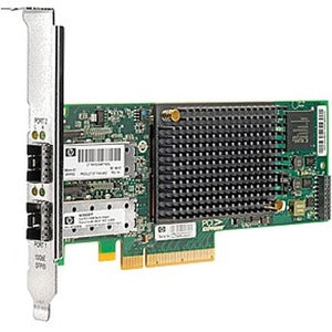 HPE Sourcing NC550SFP Dual Port Fiber Optic Card - 581201-B21