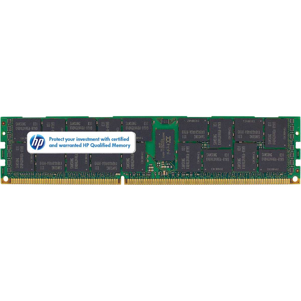 HPE Sourcing 8GB (1x8GB) Dual Rank x4 PC3L-10600 (DDR3-1333) Reg CAS-9 LP Memory Kit/S-Buy - 647897-S21