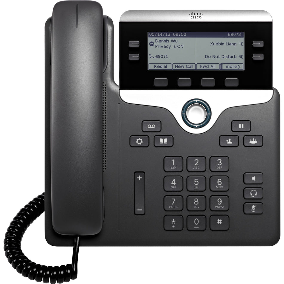 Cisco 7841 IP Phone - Wall Mountable - CP-7841-3PW-NA-K9=