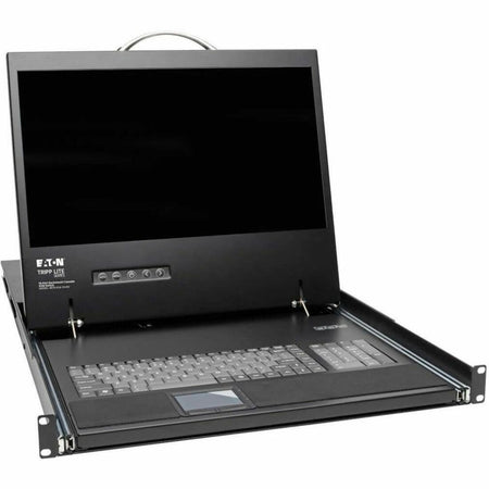 Tripp Lite by Eaton NetCommander 16-Port Cat5 KVM over IP Switch - 19 in. LCD 2 Remote + 1 Local User 1U Rack-Mount - B070-016-19-IP2